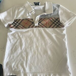 Boys Burberry polo